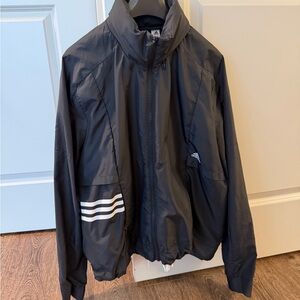 Adidas Women’s Black Windbreaker Jacket